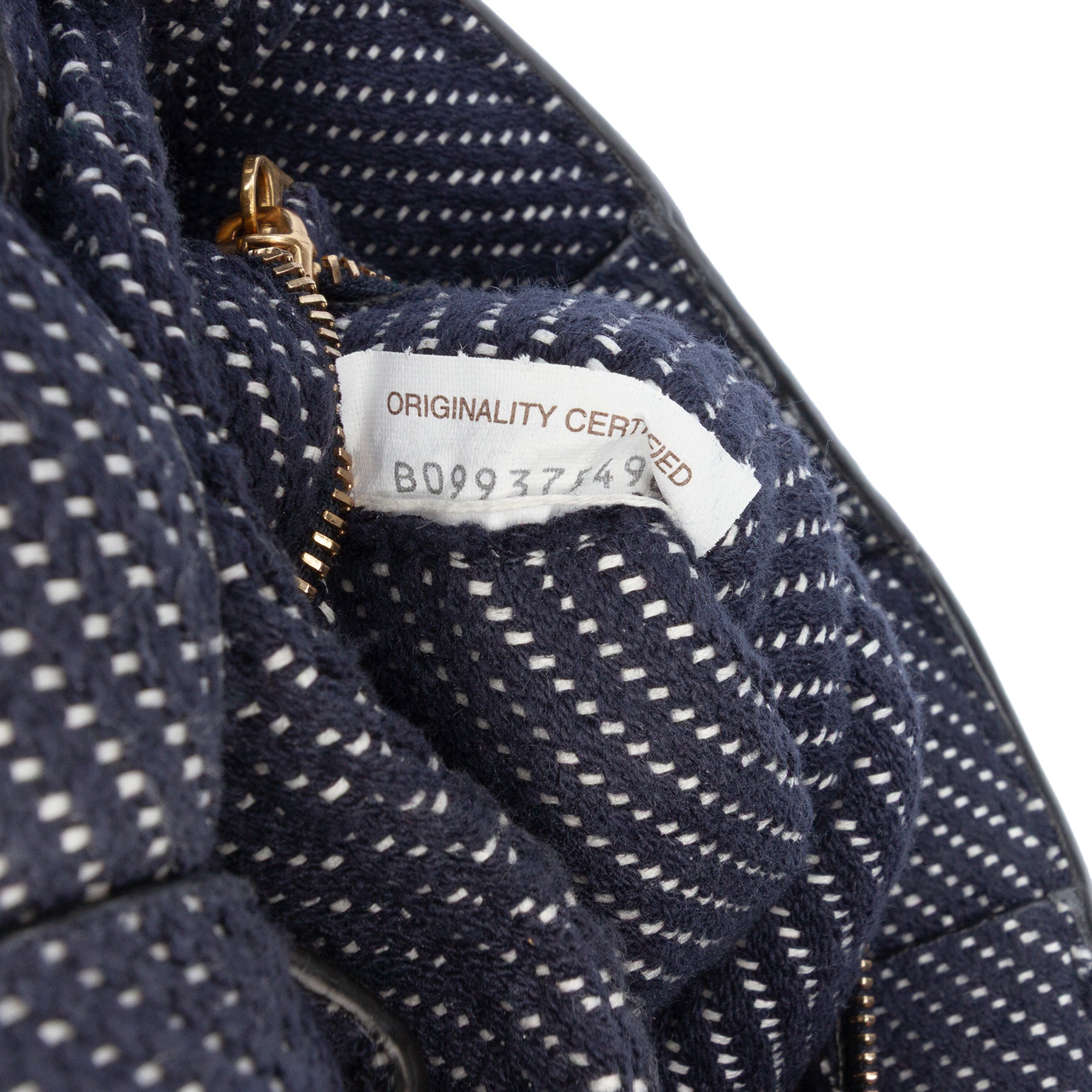 Denim Intrecciato Cassette Padded Crossbody - Image 6