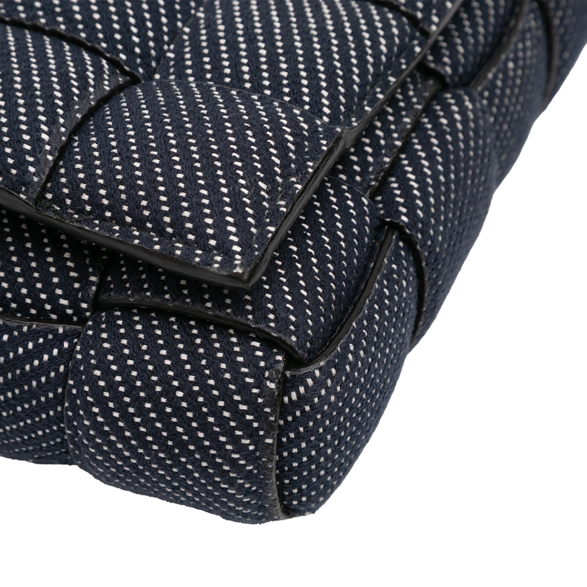 Denim Intrecciato Cassette Padded Crossbody - Image 8
