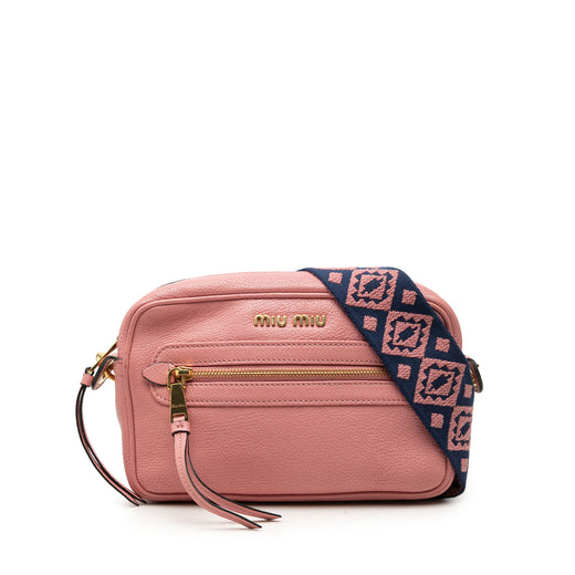 Goatskin Madras Camera Bag - Image 1