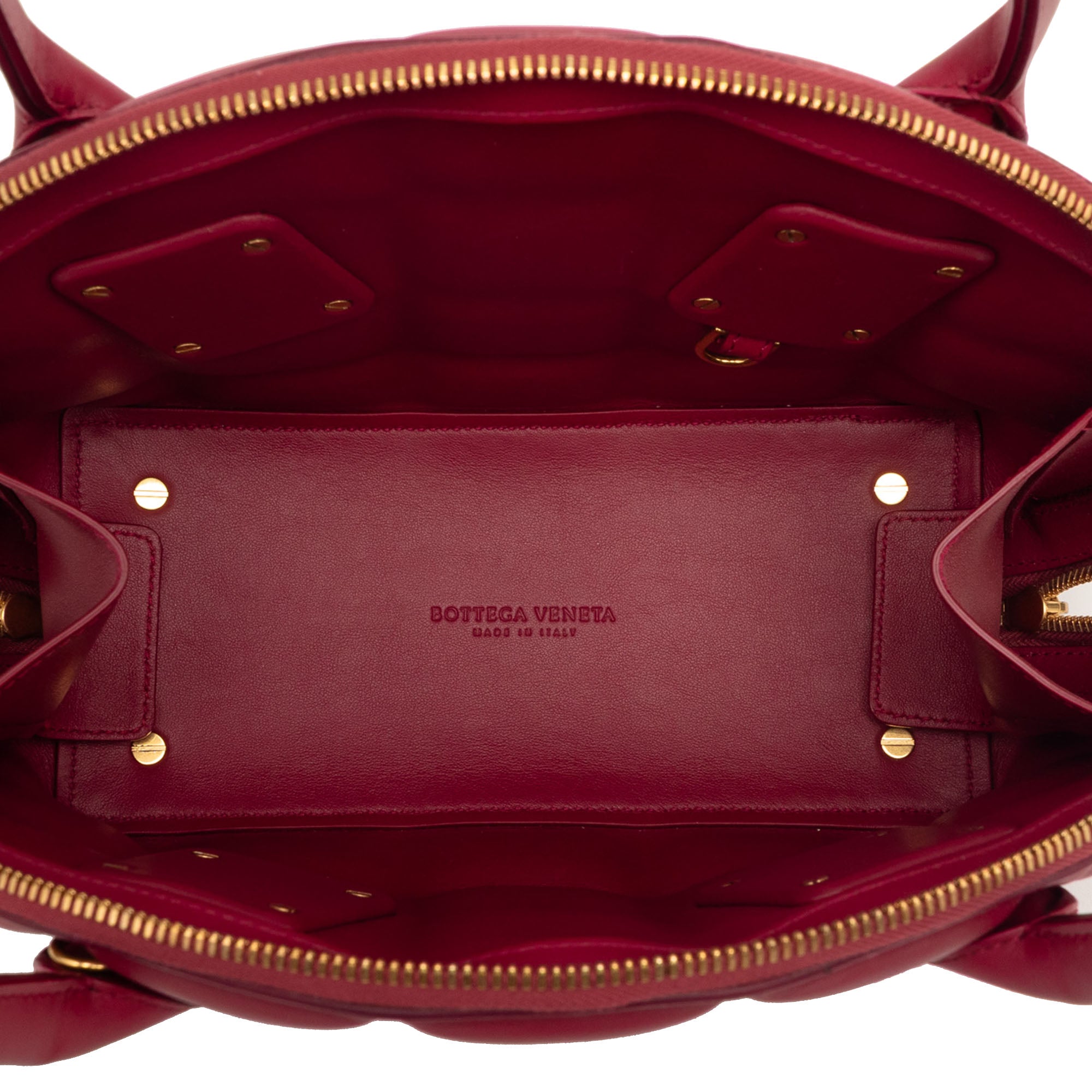 Small Leather Padded BV Swoop Bag - Image 4