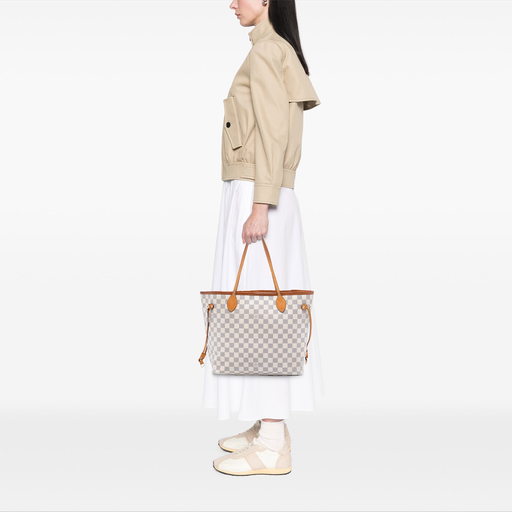 Damier Azur Neverfull MM - Image 7