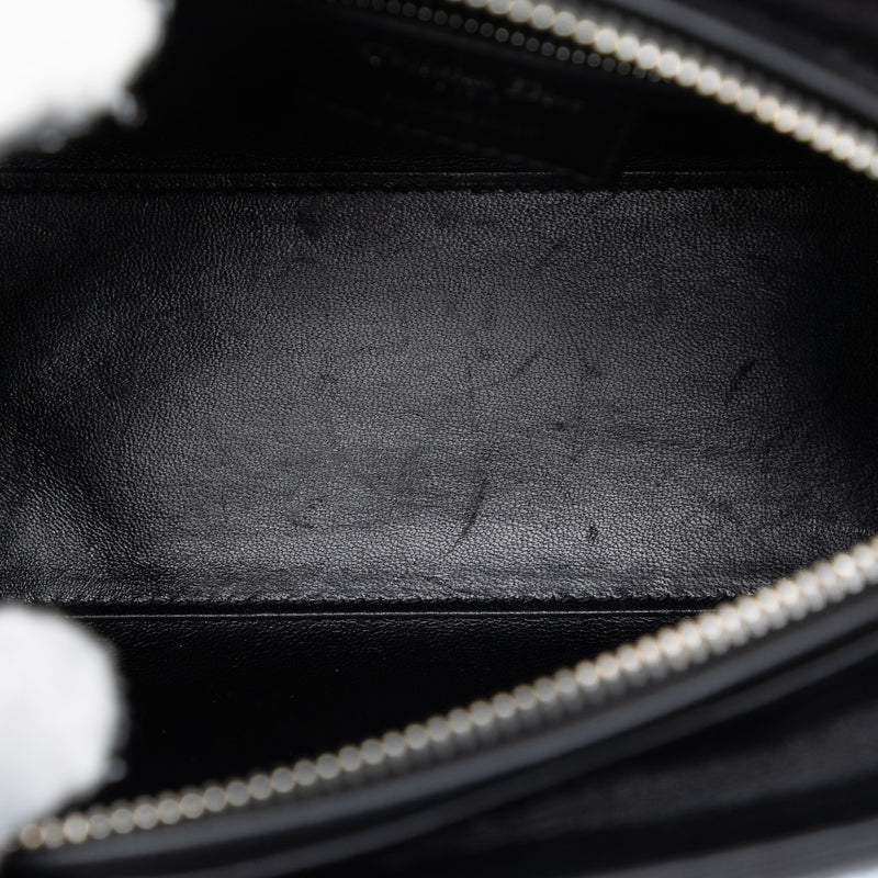 Medium Calfskin Embroidered Flower Lady Dior - Image 4