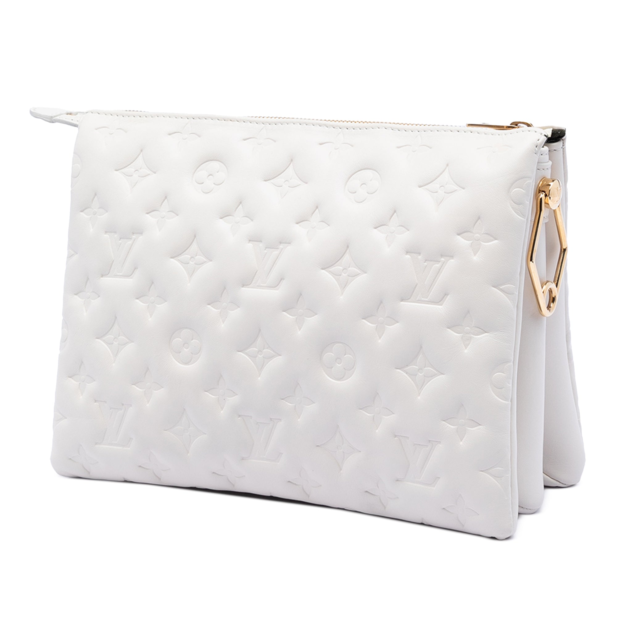 Monogram Embossed Puffy Lambskin Coussin PM - Image 2