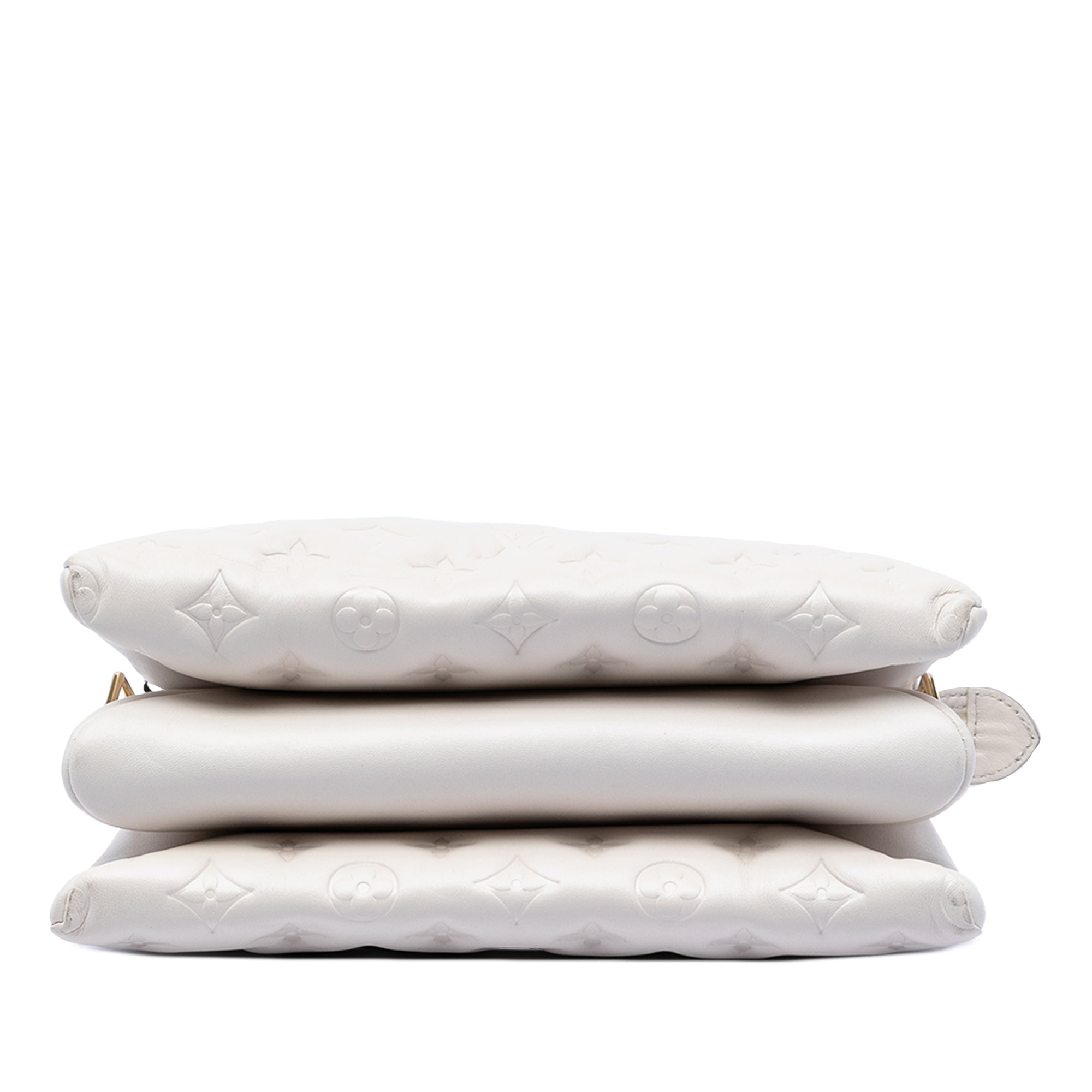 Monogram Embossed Puffy Lambskin Coussin PM - Image 3