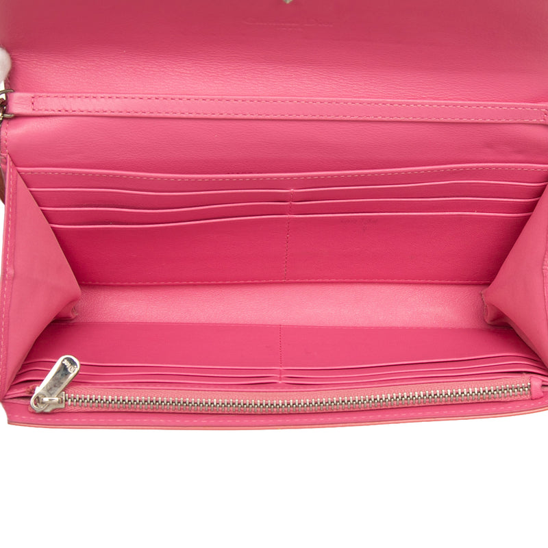 Patent Cannage Lady Dior Wallet On Chain - Image 4
