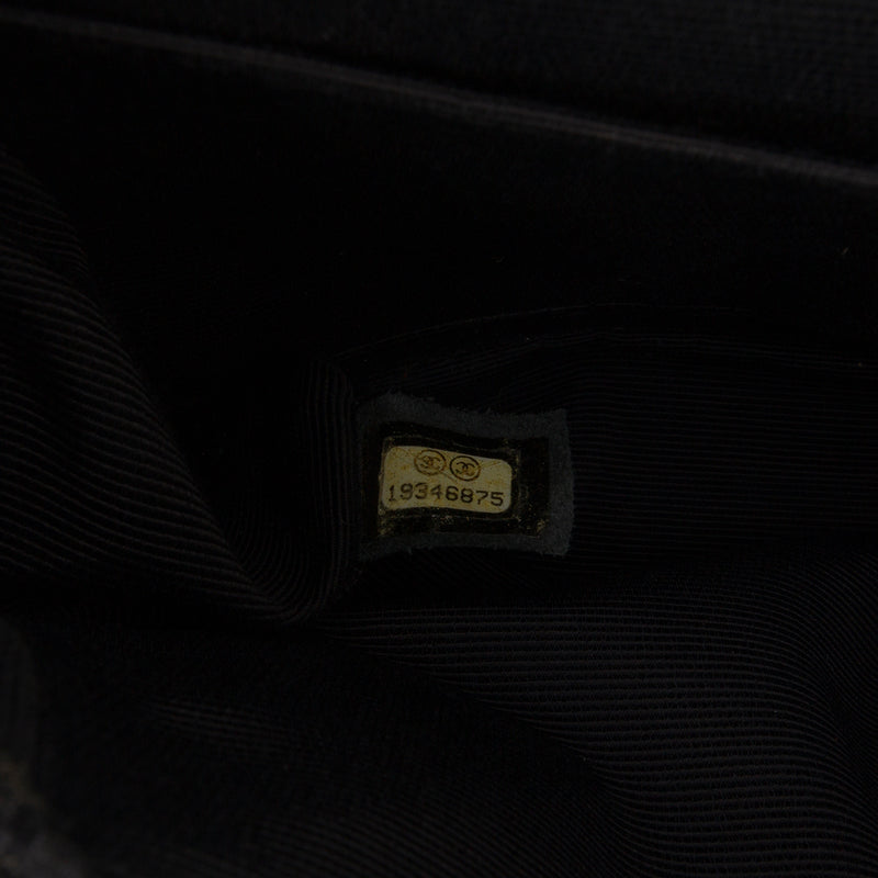 Medium Classic Tweed and Ribbon Logo Double Flap - Image 6