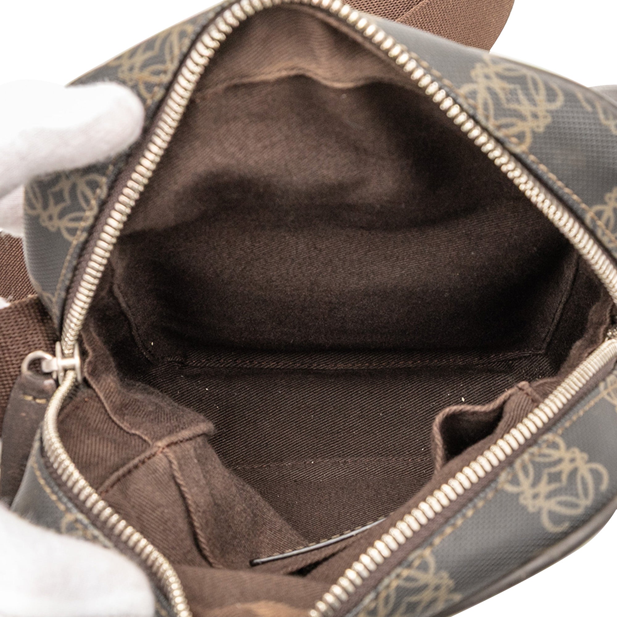 Anagram Coated Canvas Crossbody - Image 4
