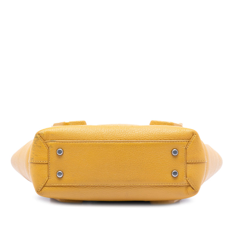 Small Goatskin Maxi Intrecciato Arco Satchel - Image 3