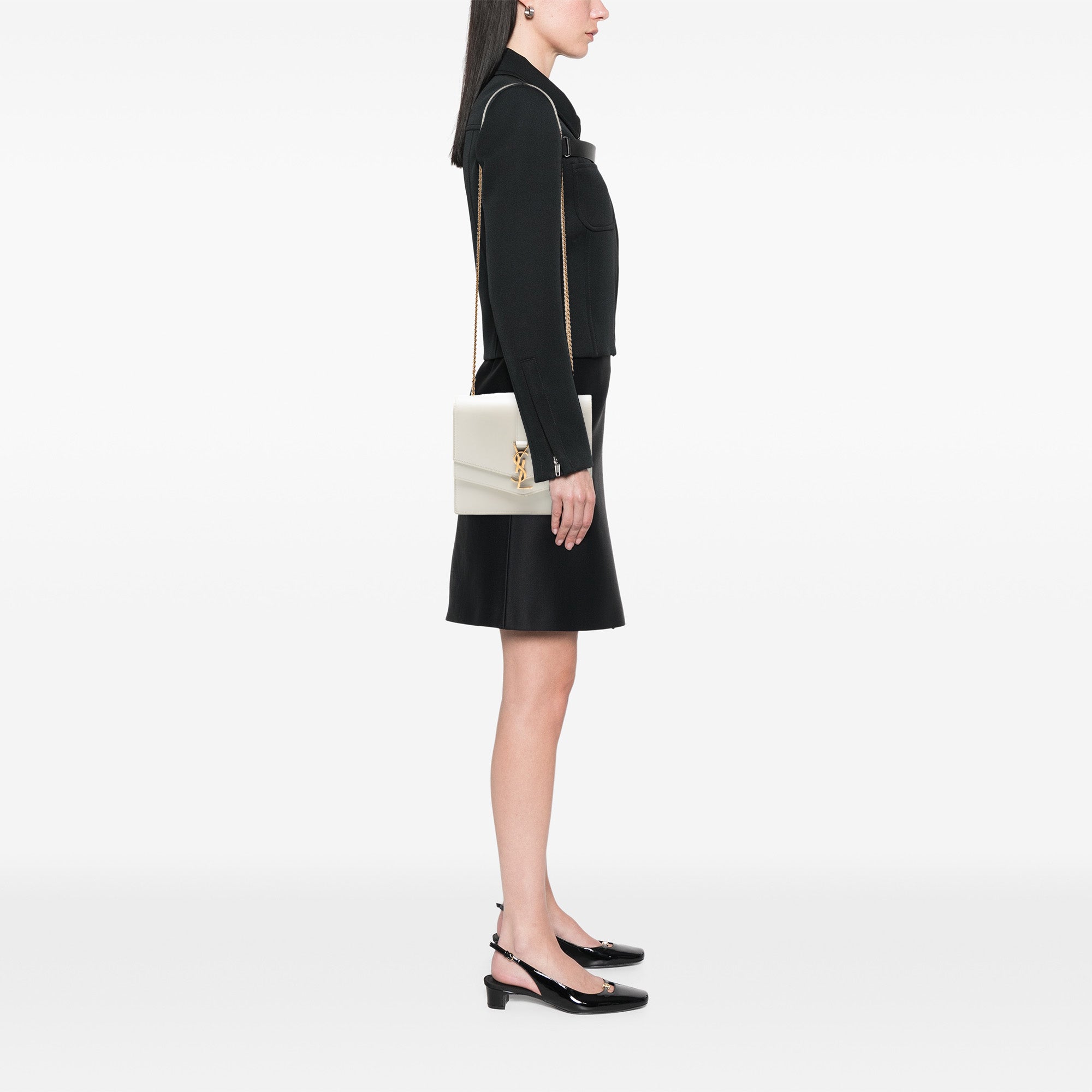 Medium Leather Monogram Sulpice Crossbody - Image 7