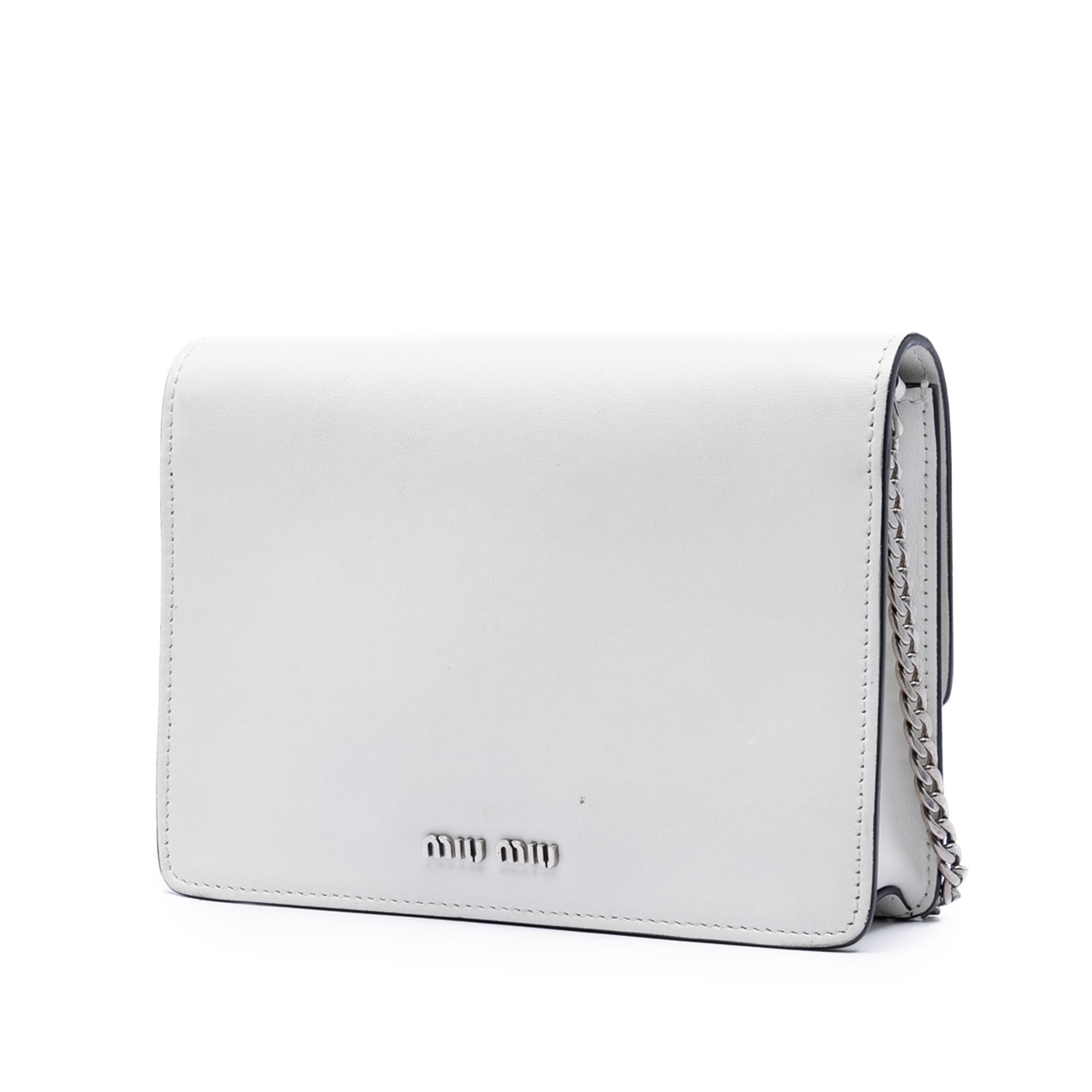 Smooth Leather Star Crystal Embellished Crossbody - Image 2