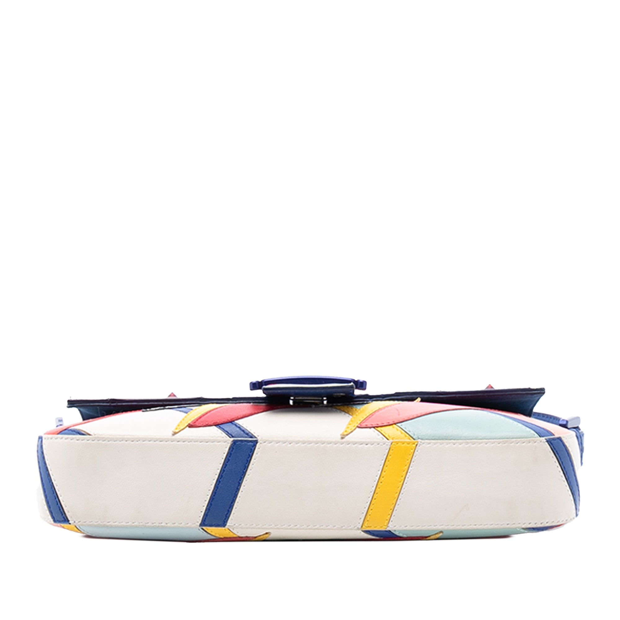 Patchwork Leather QuTweet Bird Baguette - Image 3