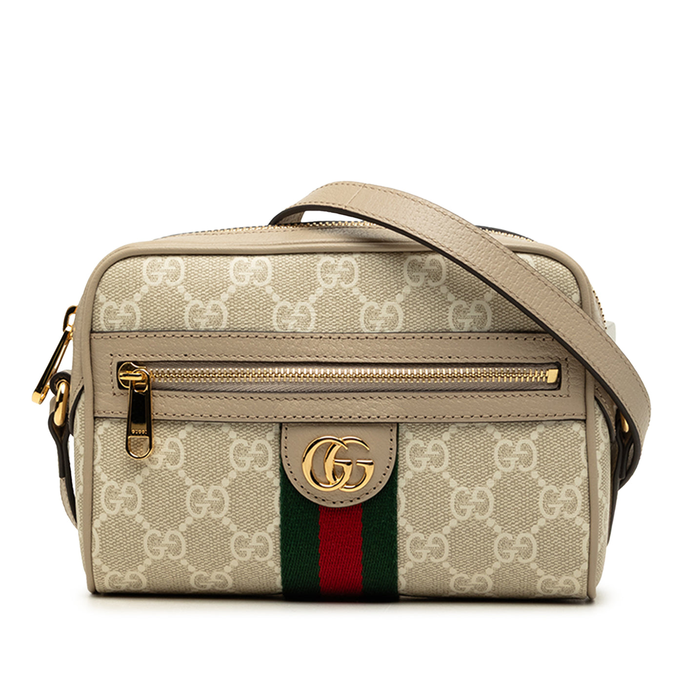 Mini GG Supreme Web Ophidia Crossbody - Image 1