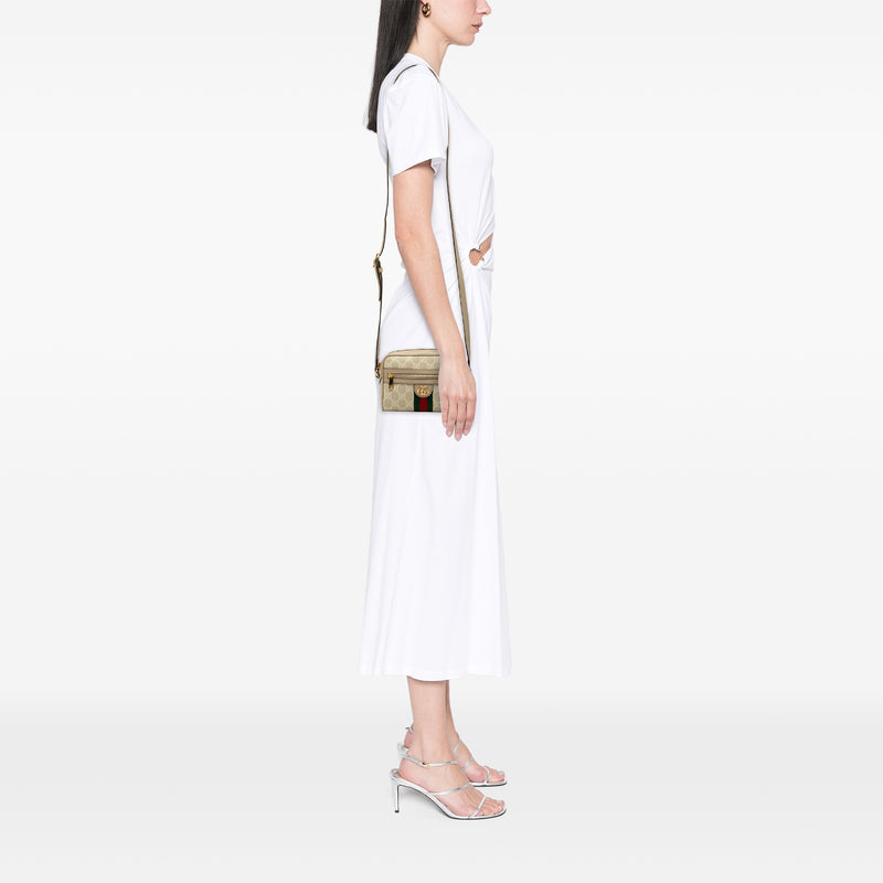 Mini GG Supreme Web Ophidia Crossbody - Image 6
