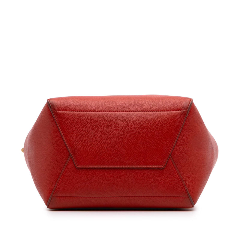 Medium Leather Seau Sangle Bucket Bag - Image 3