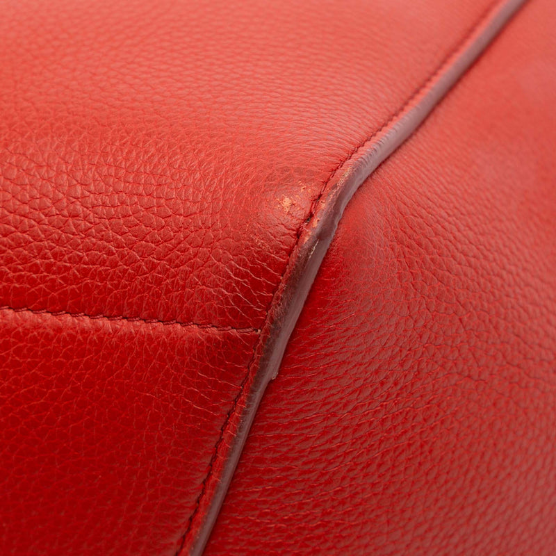 Medium Leather Seau Sangle Bucket Bag - Image 7