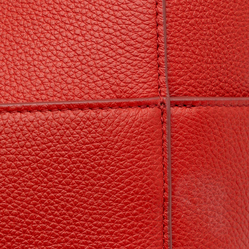 Medium Leather Seau Sangle Bucket Bag - Image 8