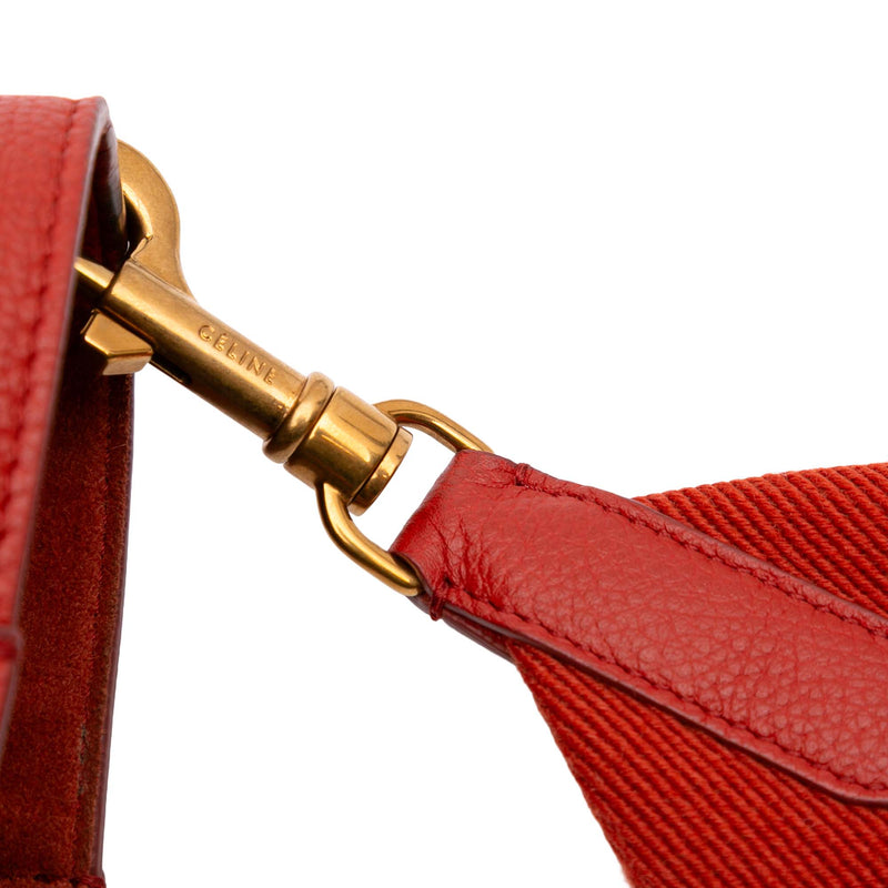 Medium Leather Seau Sangle Bucket Bag - Image 9