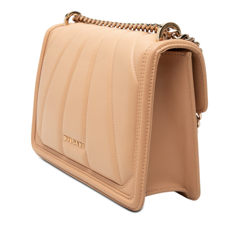 Quilted Smooth Calfskin Diamond Blast Serpenti Forever Crossbody - Image 2