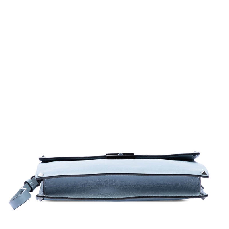 Leather Rockstud Wristlet Clutch - Image 3