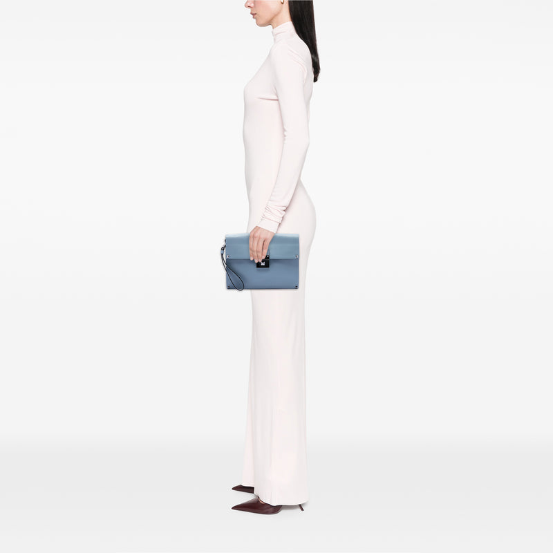 Leather Rockstud Wristlet Clutch - Image 7