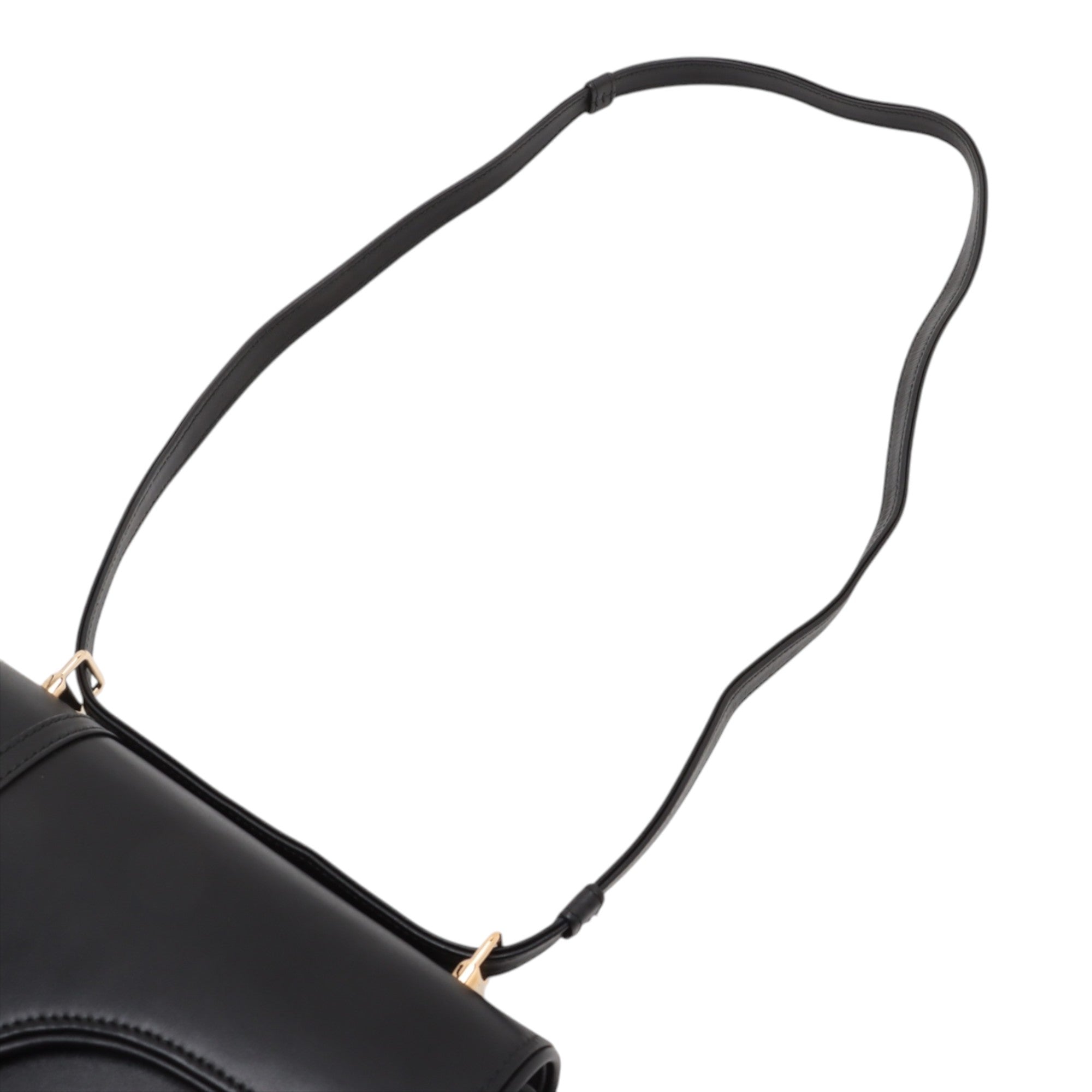 Calfskin Equestrian Saddle Crosbody - Image 10