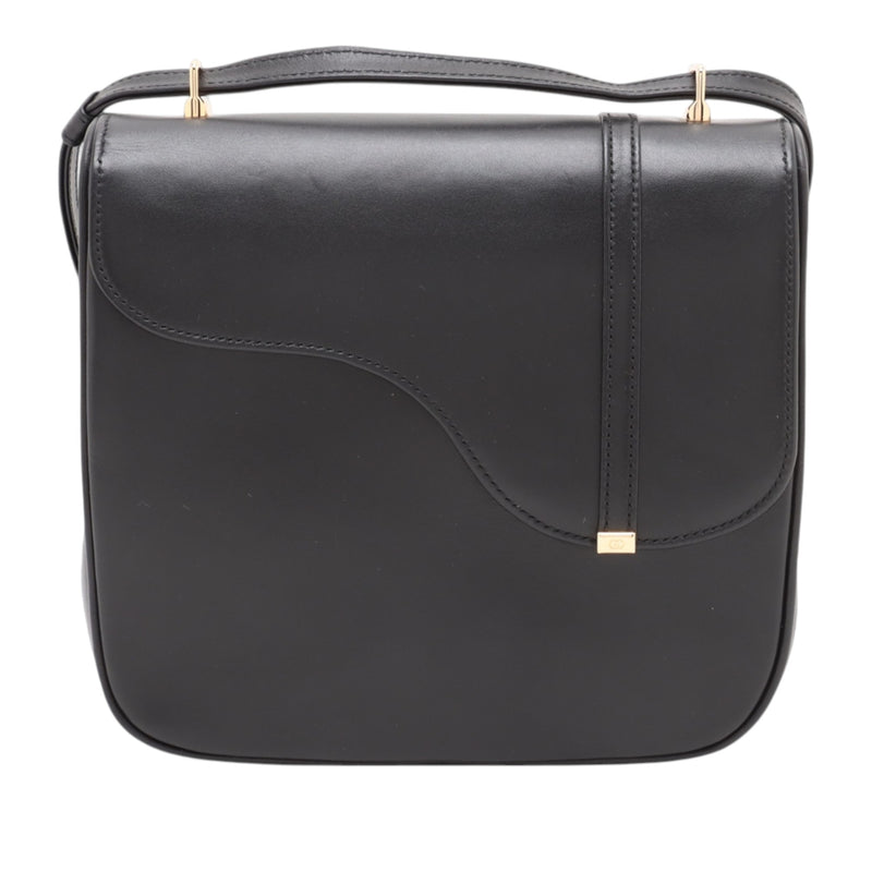 Calfskin Equestrian Saddle Crosbody - Image 2