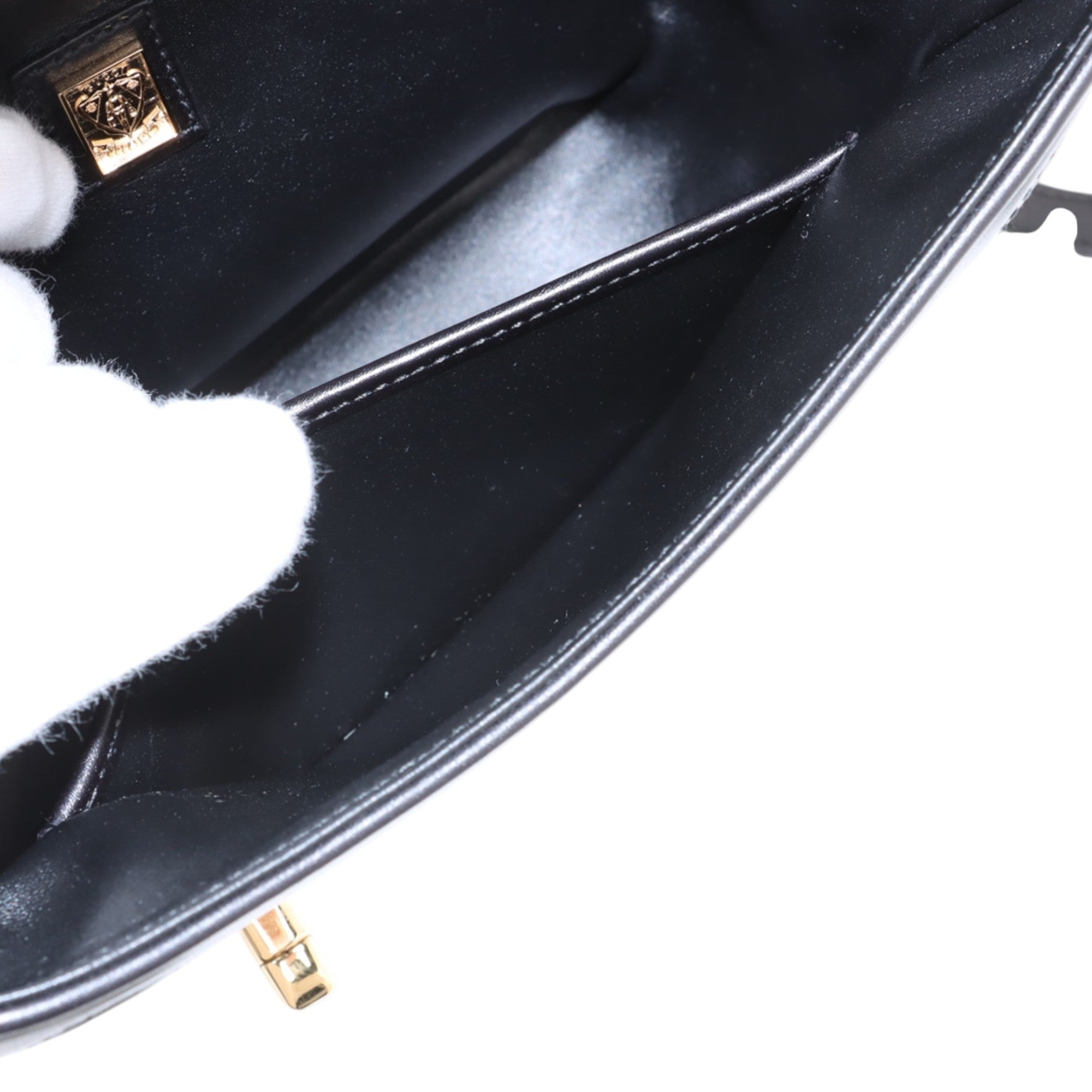 Calfskin Equestrian Saddle Crosbody - Image 7