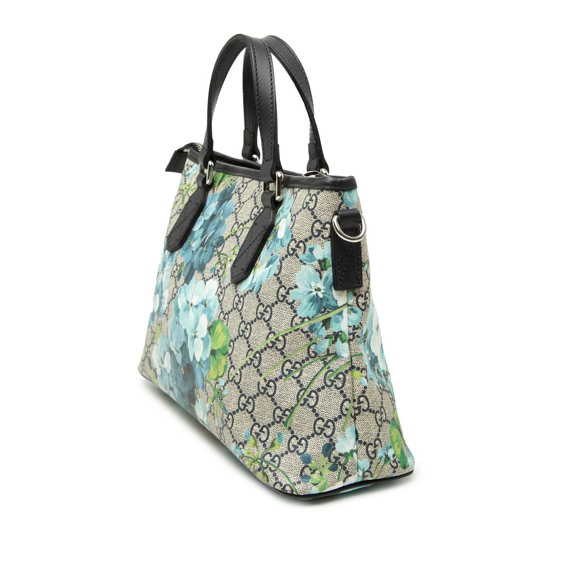 GG Supreme Blooms Zippered Tote - Image 2
