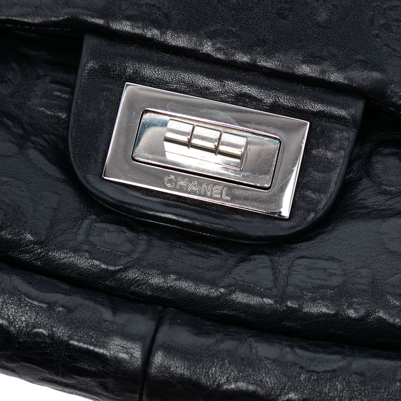 Maxi Embossed Calfskin 31 Rue Cambon Reissue 2.55 Double Flap - Image 6