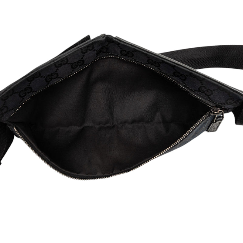 GG Canvas Double Pocket Belt Bag - Image 4
