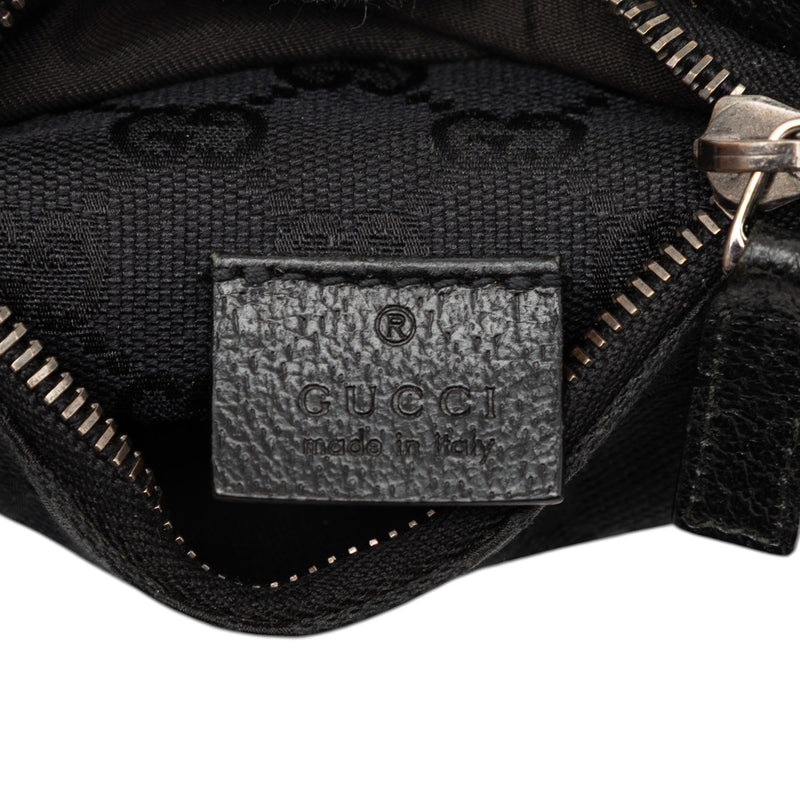GG Canvas Double Pocket Belt Bag - Image 5