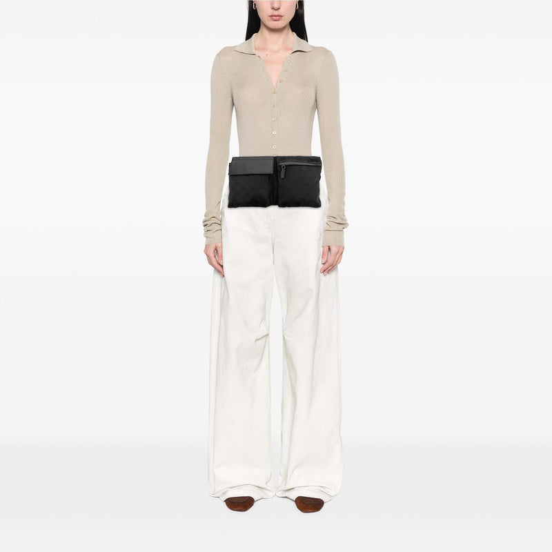 GG Canvas Double Pocket Belt Bag - Image 6