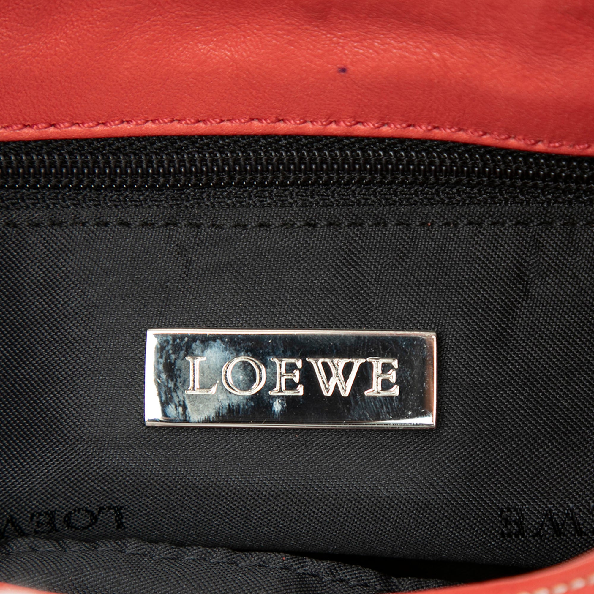 Suede Trimmed Calfskin Half Moon Hobo - Image 5