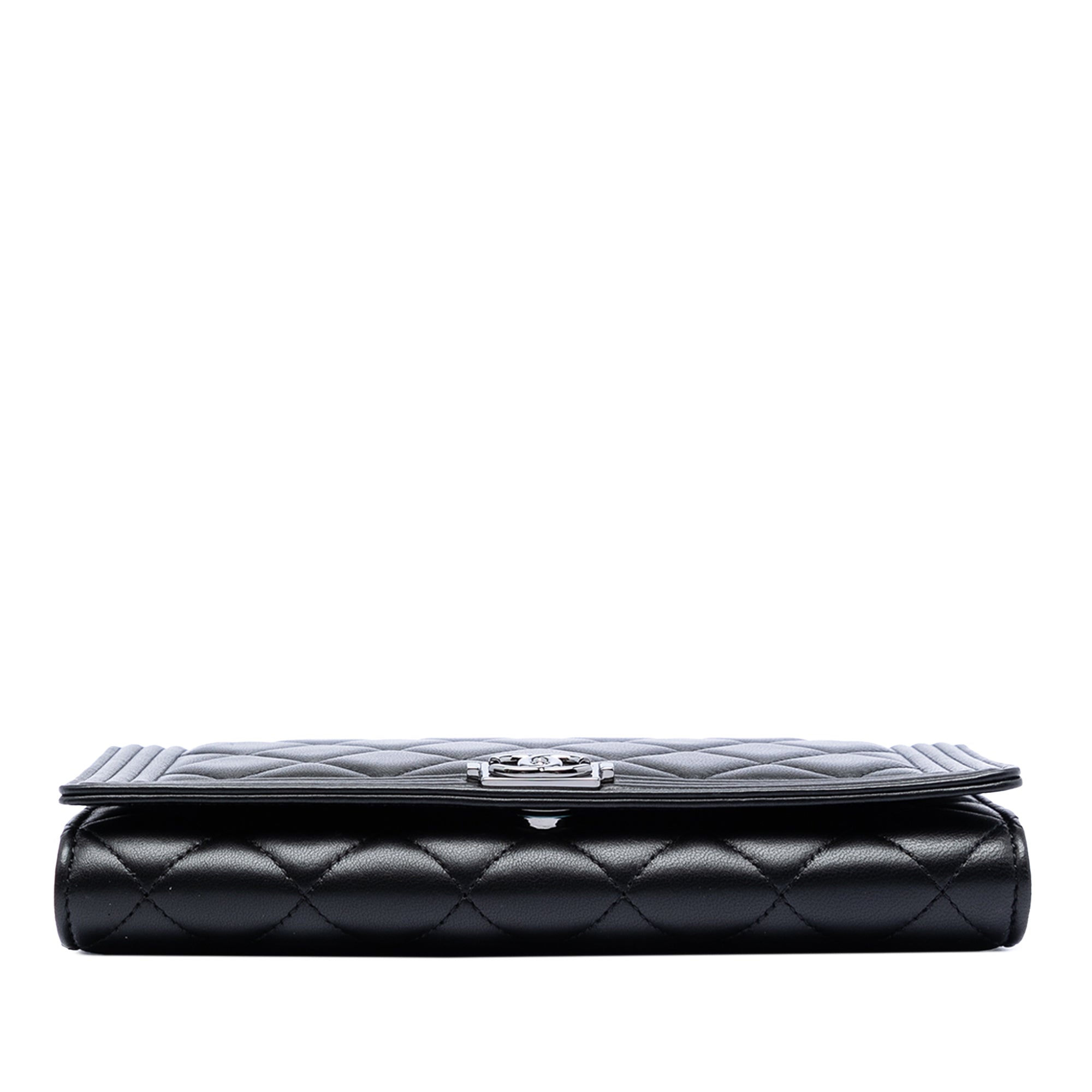 Quilted Lambskin Boy Wallet On Chain - Image 3