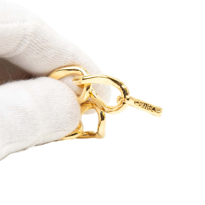 Gold Plated Rue Cambon Medallion Chain Link Belt - Image 3