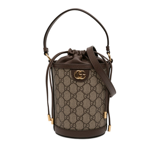 Mini GG Supreme Ophidia Bucket Bag - Image 1