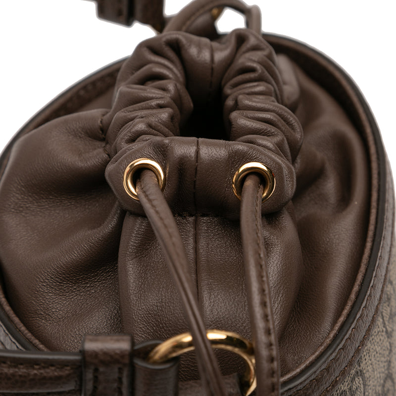 Mini GG Supreme Ophidia Bucket Bag - Image 6