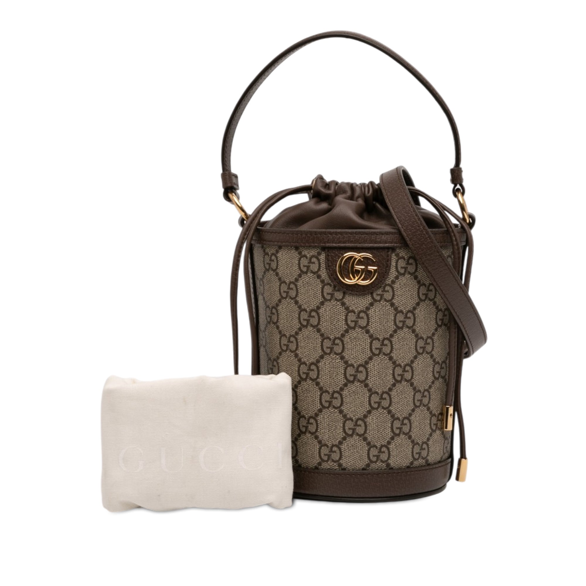 Mini GG Supreme Ophidia Bucket Bag - Image 9