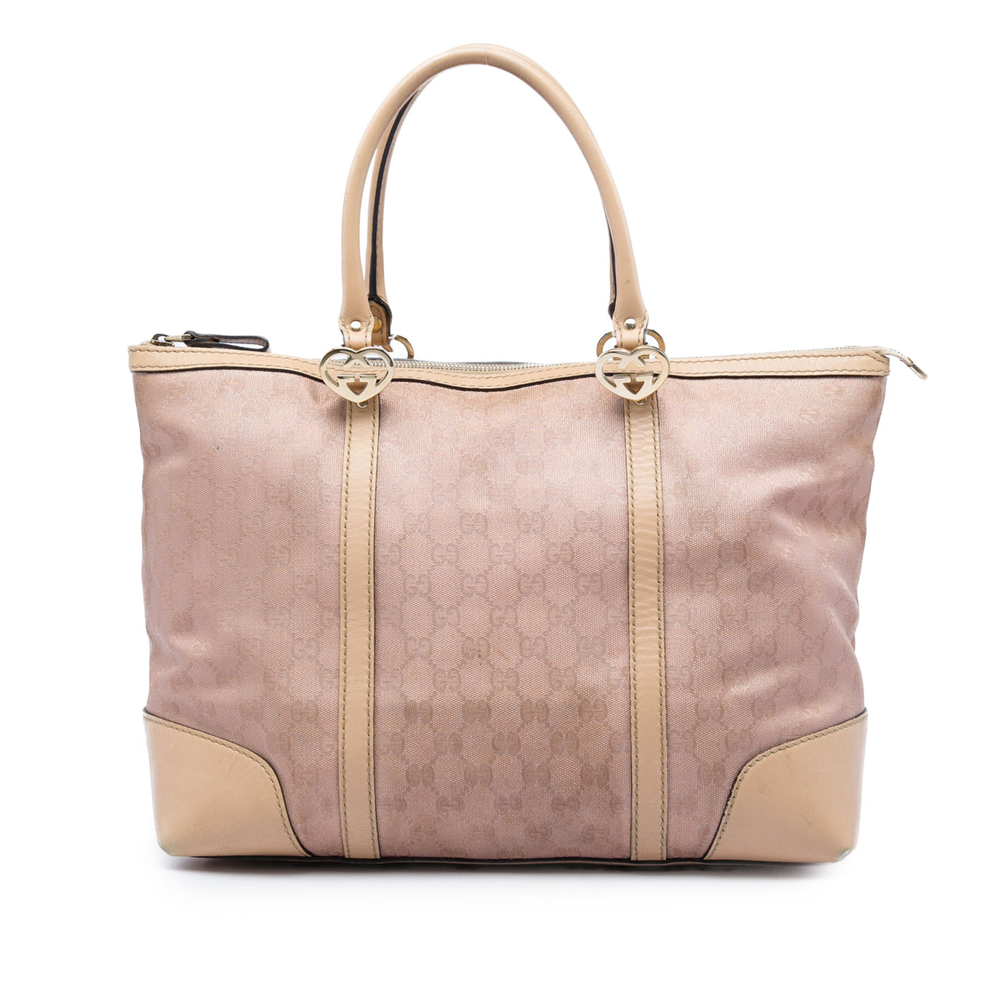 GG Metallic Canvas Lovely Tote - Image 1