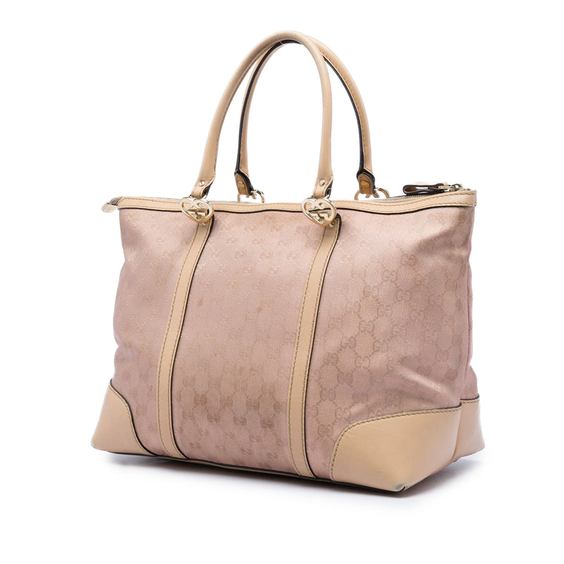 GG Metallic Canvas Lovely Tote - Image 2