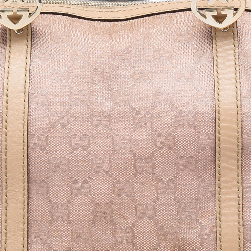 GG Metallic Canvas Lovely Tote - Image 5