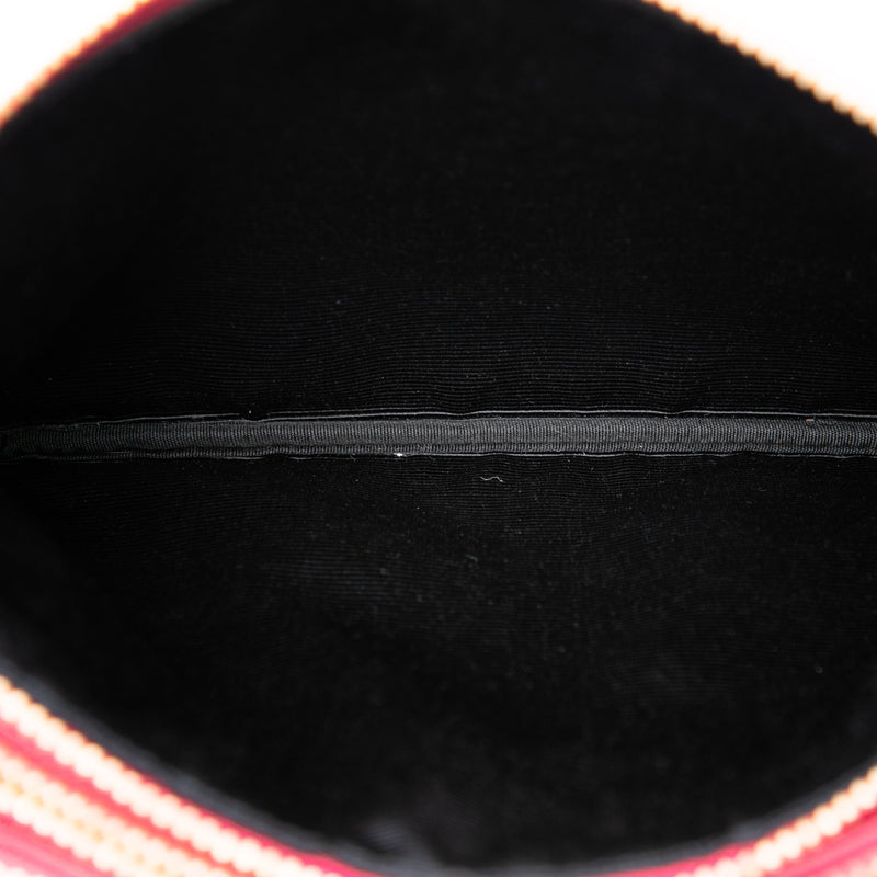 Small Lambskin Trio Crossbody - Image 4