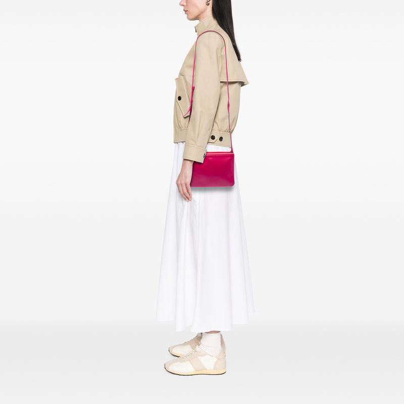 Small Lambskin Trio Crossbody - Image 6