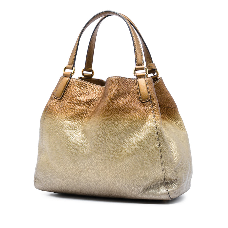 Medium Ombre Pebbled Calfskin Soho Cellarius Tote - Image 2