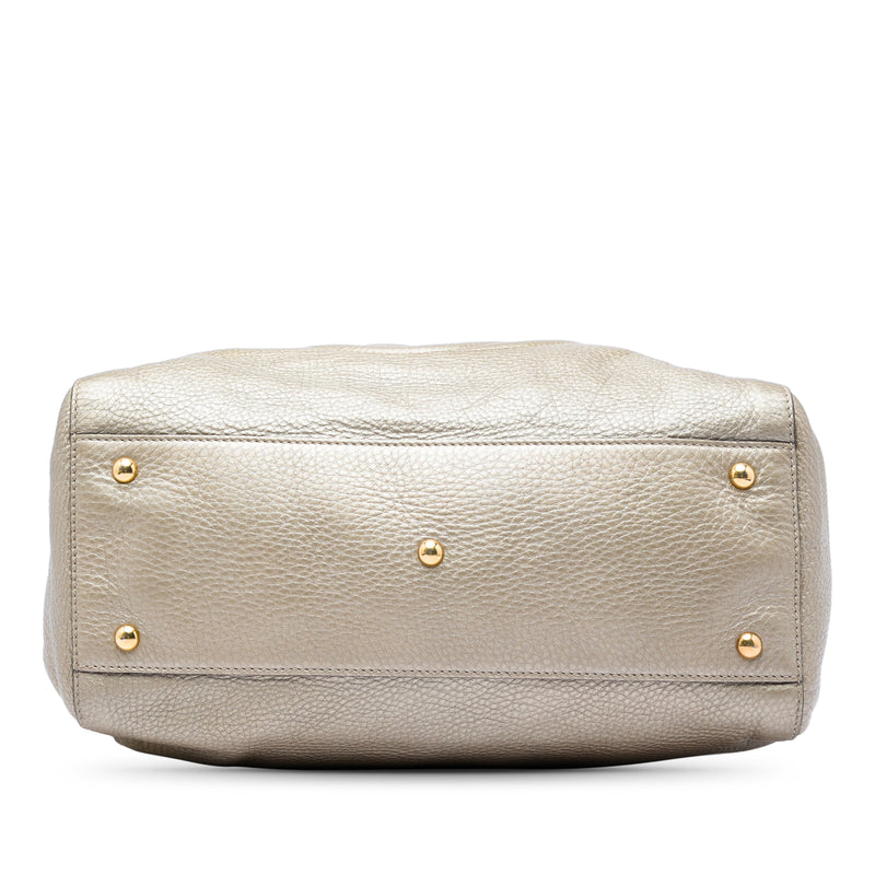 Medium Ombre Pebbled Calfskin Soho Cellarius Tote - Image 3