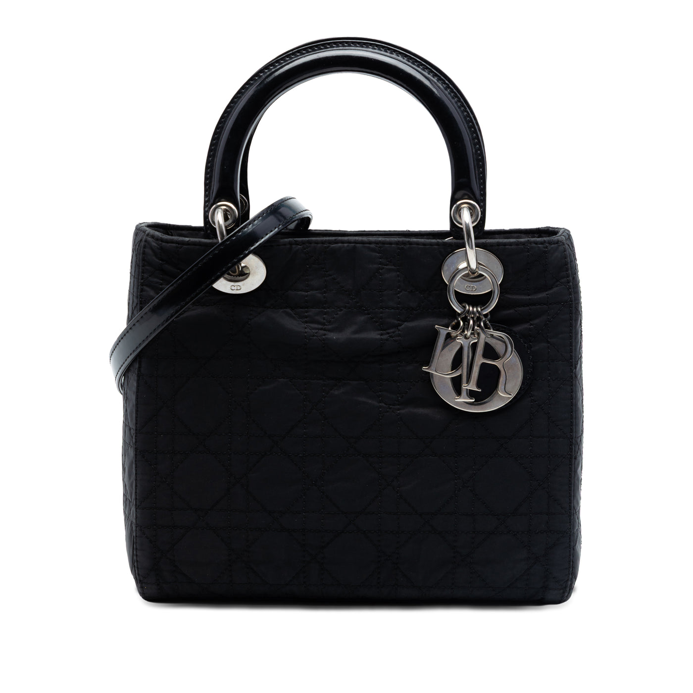 Medium Nylon Cannage Lady Dior - Image 1