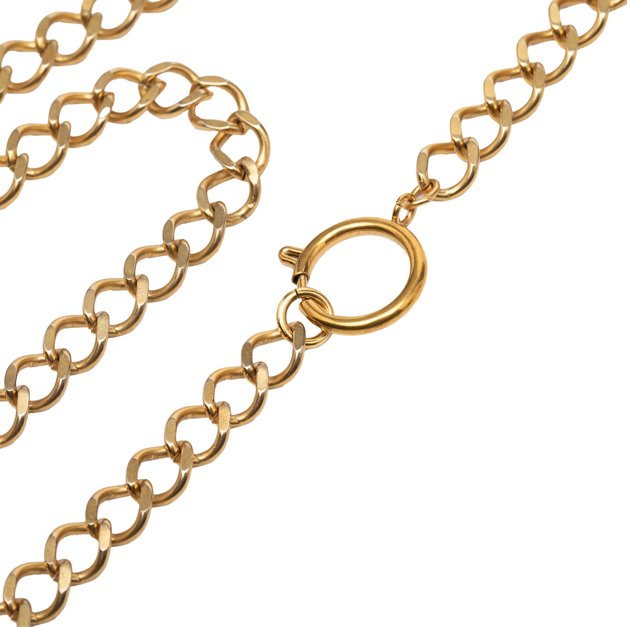Gold Plated 31 Rue Cambon Medallion Pendant Necklace - Image 4