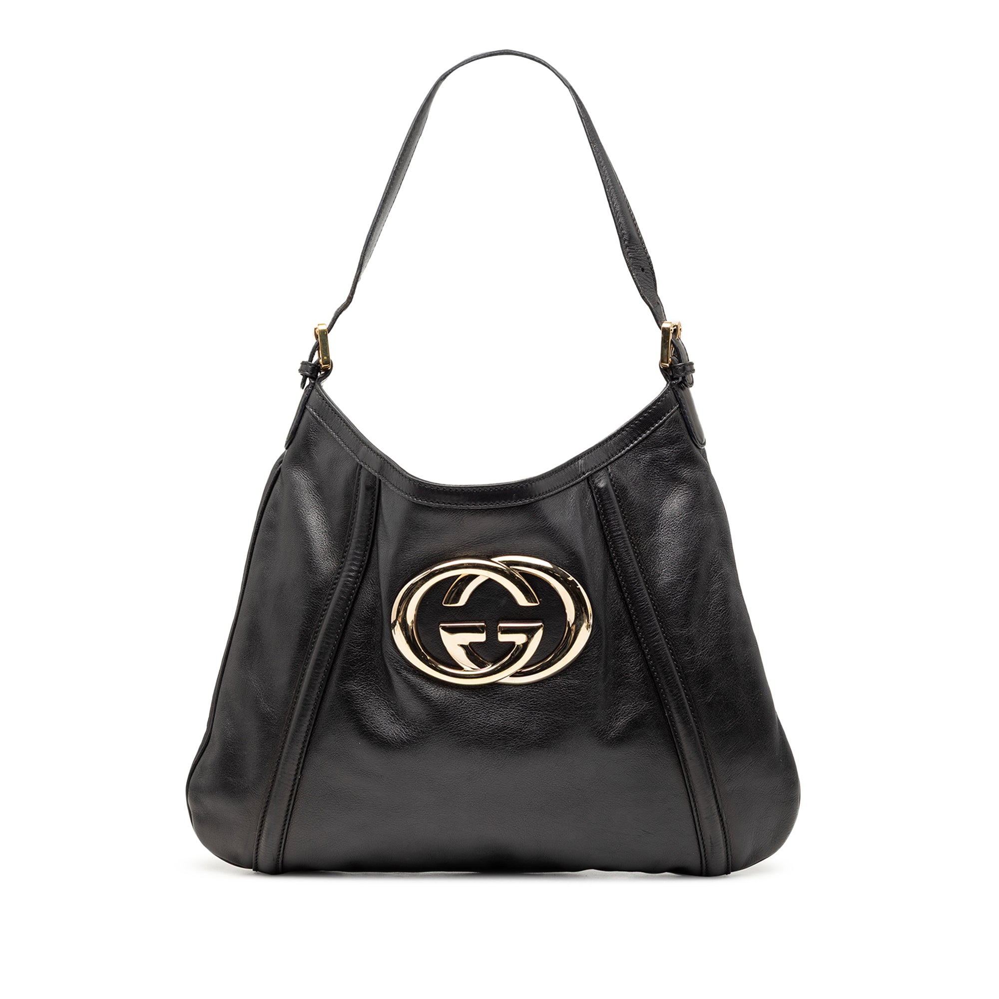 Calfskin Interlocking G Britt Shoulder Bag - Image 1