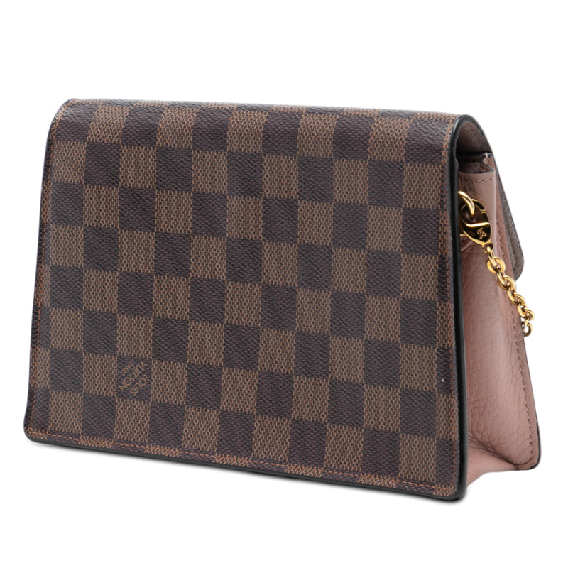 Damier Ebene Croisette Chain Wallet - Image 2
