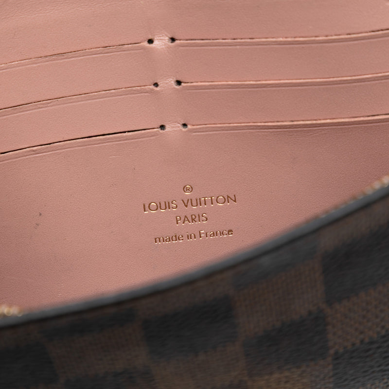 Damier Ebene Croisette Chain Wallet - Image 5